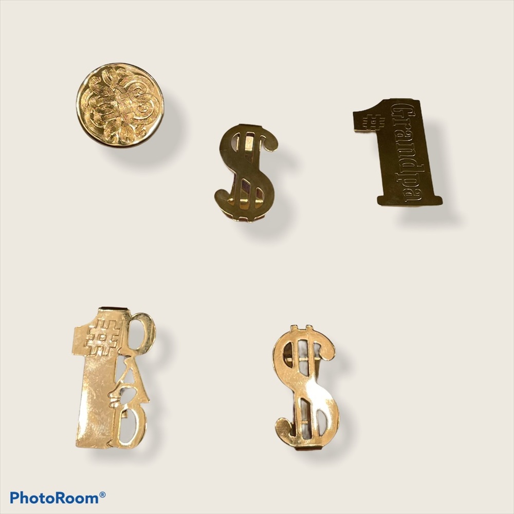 Lot of 5 money clip